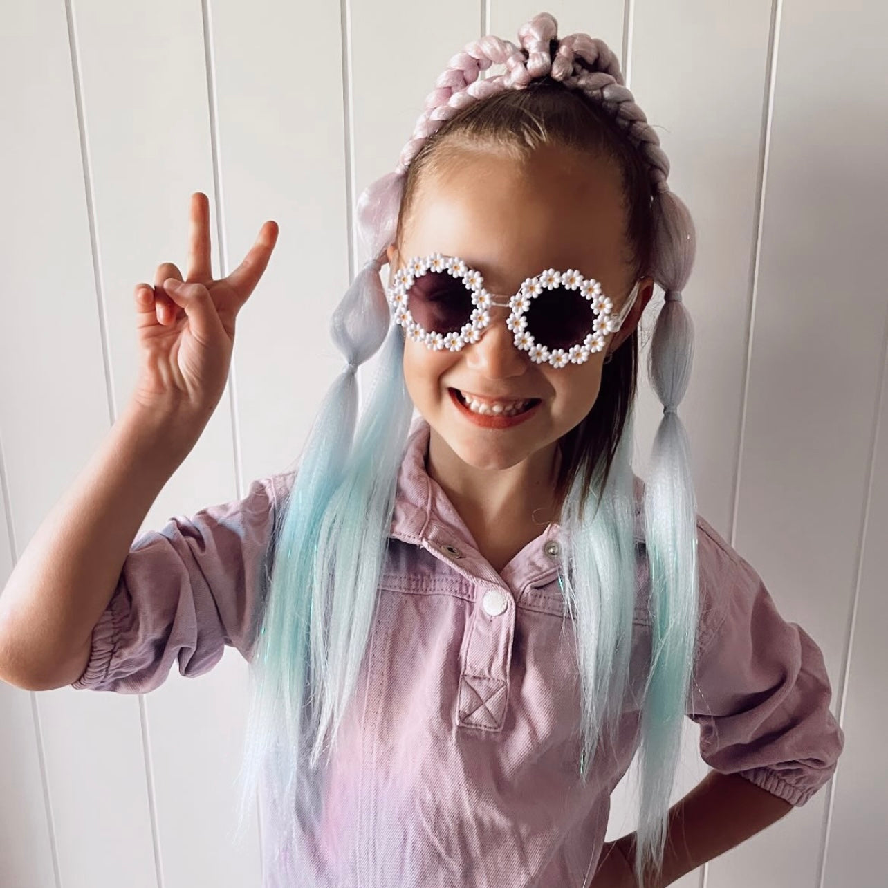 Reusable Ponytail Bubbles & Plaits- Pre-Styled - Pixie