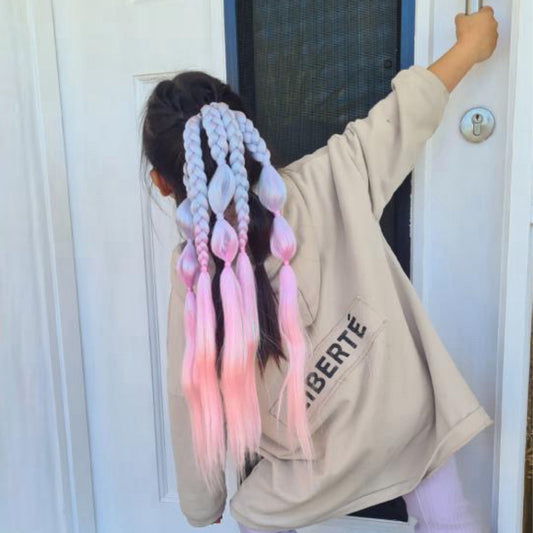 Mermaid Pre Styled Bubbles & Plaits - Willow