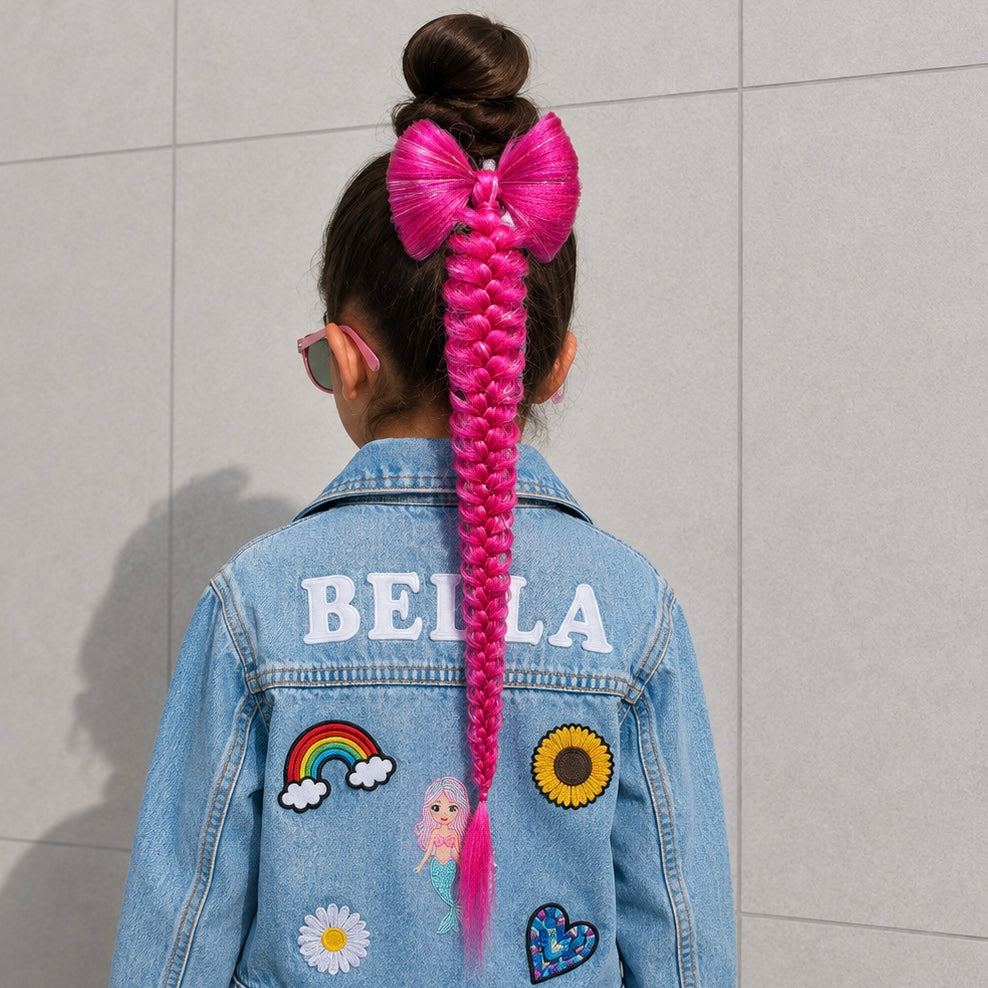 Mermaid Pre-Styled Bow Braid - Celina