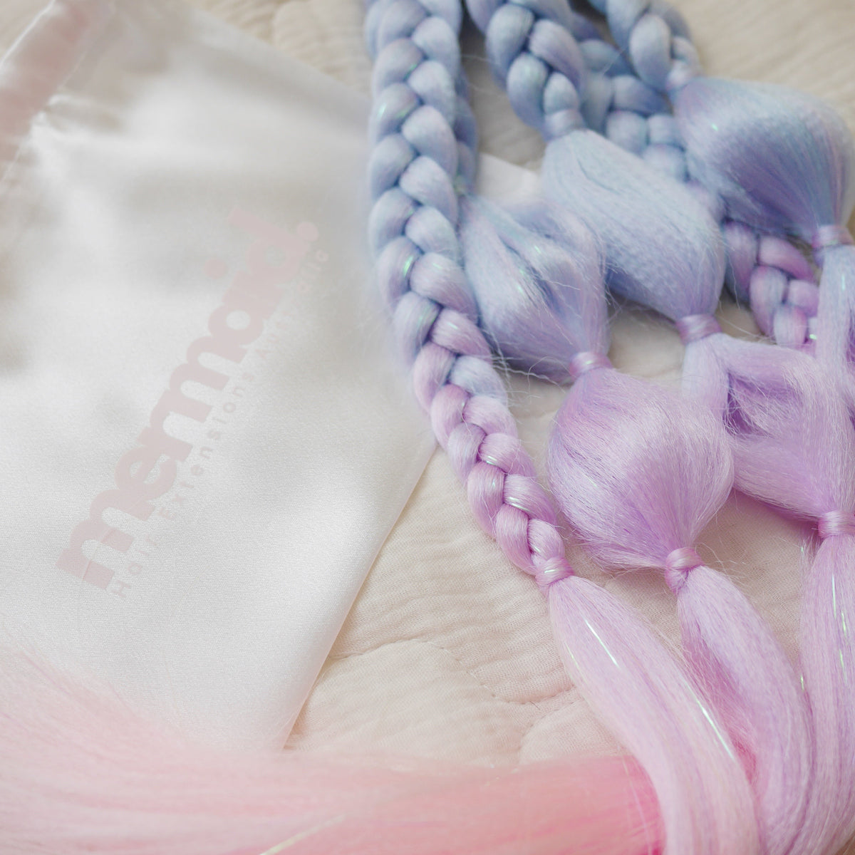 Mermaid Pre Styled Bubbles & Plaits - Willow