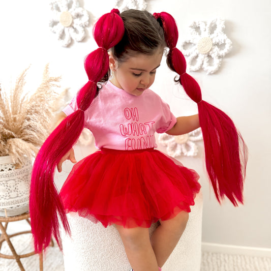 Mermaid Ponytail - Rose