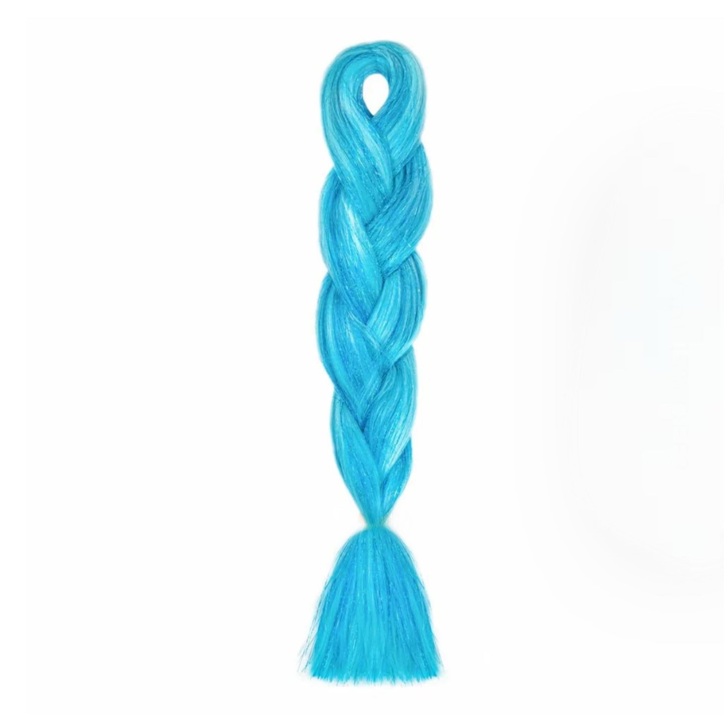 braid-in-hair-rainbow-glitter-party-girls-mermaid-hair-extensions-australia-blue