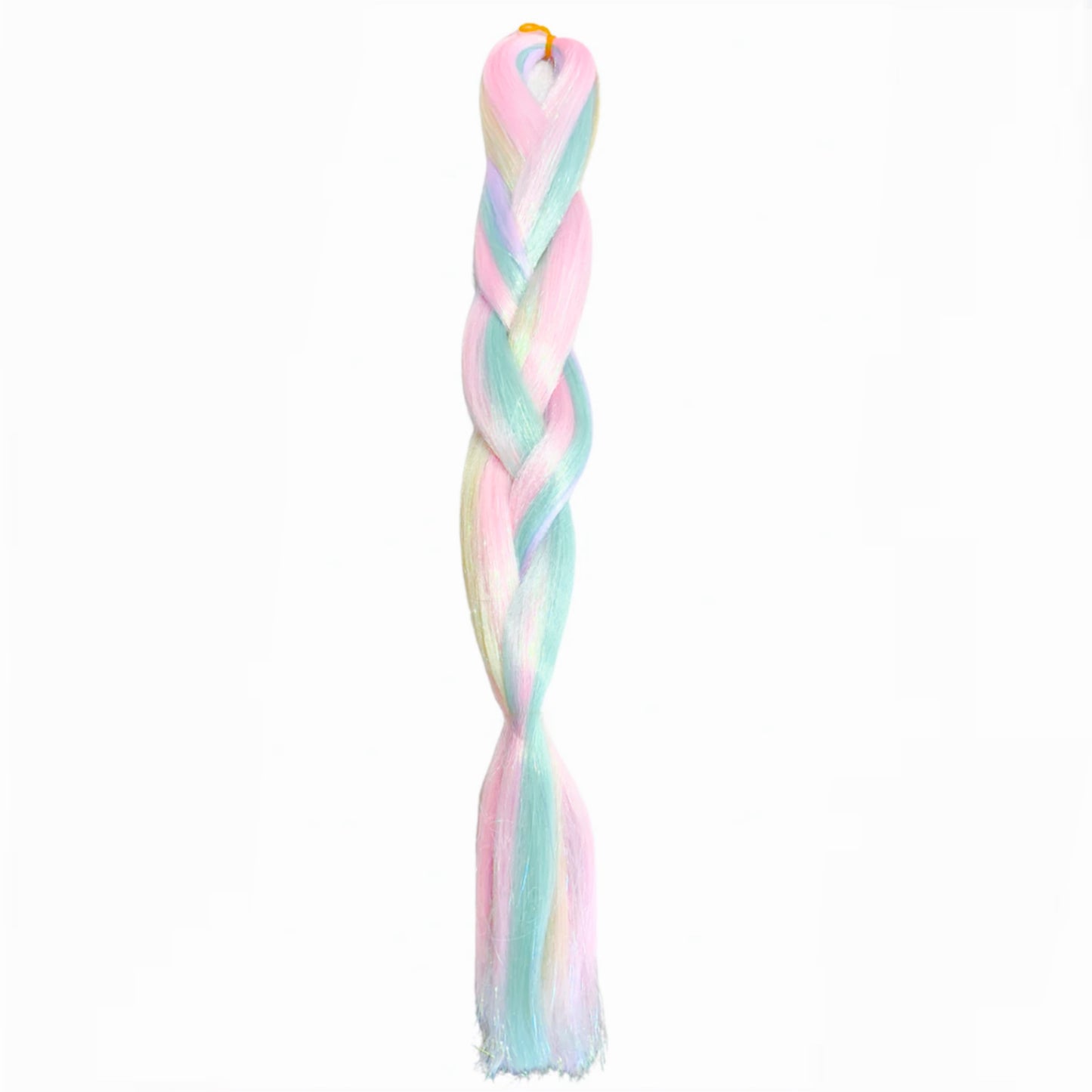 braid-in-hair-rainbow-glitter-party-girls-mermaid-hair-extensions-australia-pastel-blue-pink
