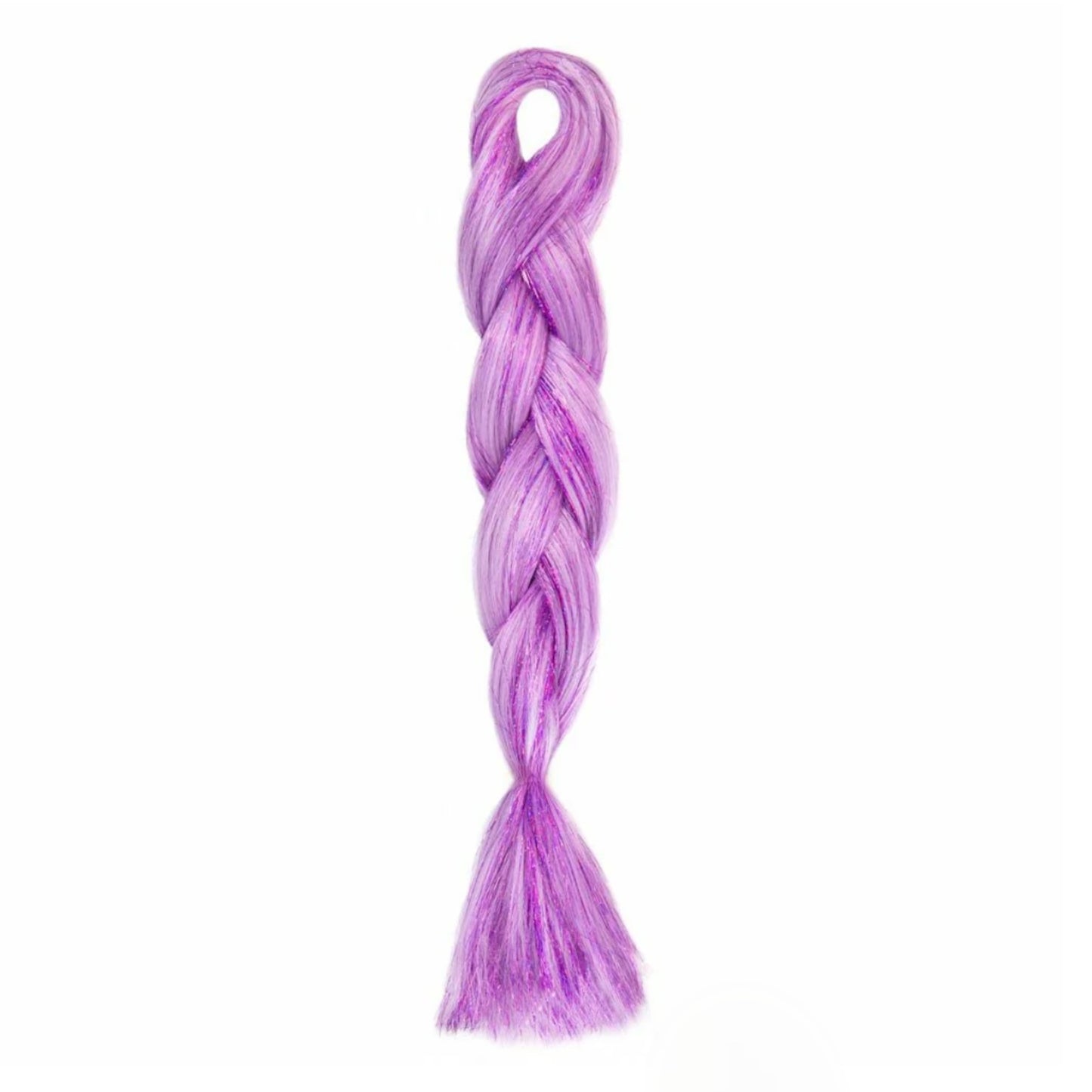 braid-in-hair-rainbow-glitter-party-girls-mermaid-hair-extensions-australia-purple