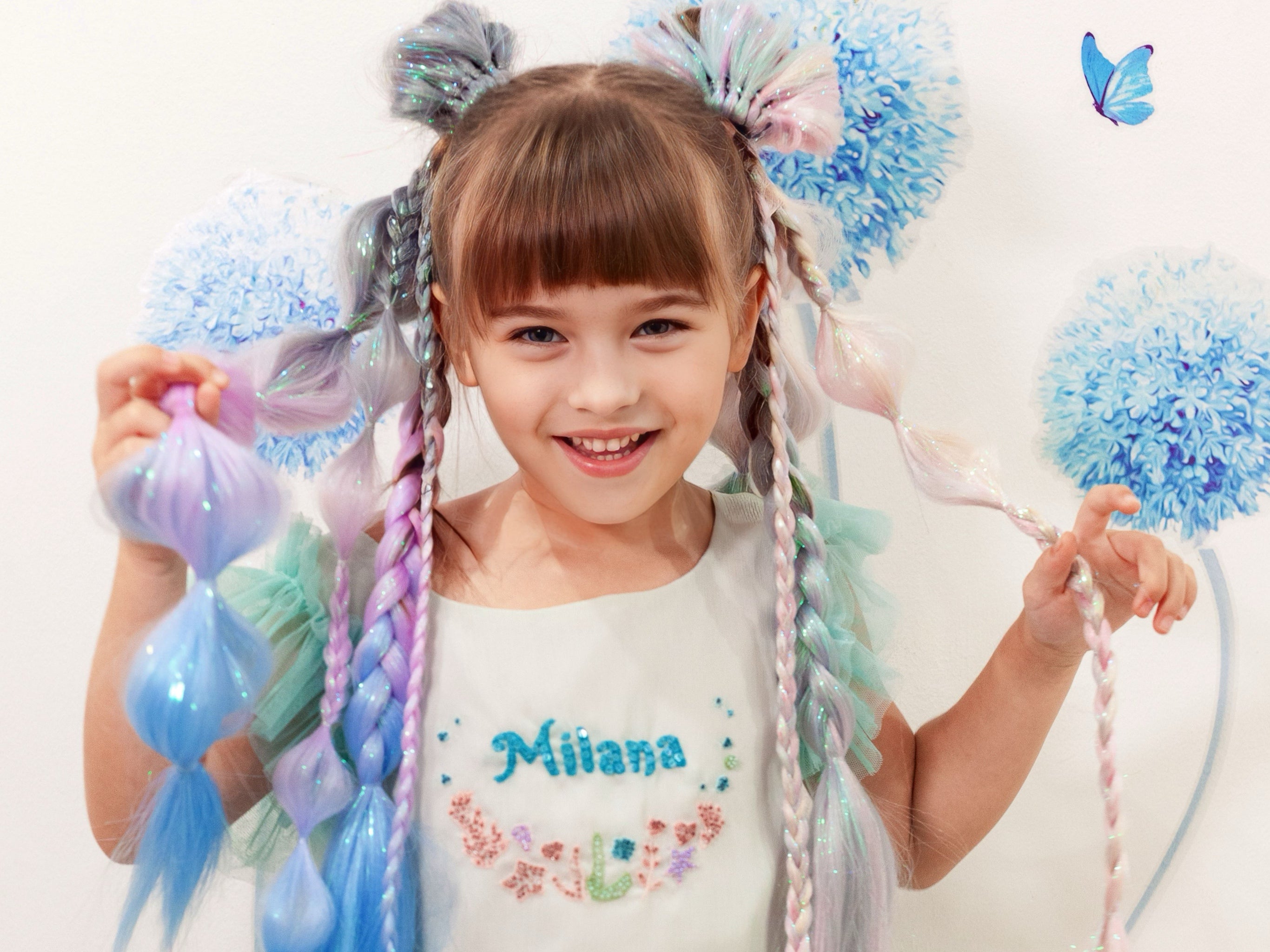 girls-birthday-present-kids-hair-makeup-mermaid-hair-extensions-australia-dress-up