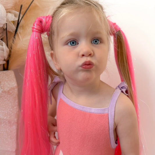 mermaid-hair-extensions-australia-reusable-ponytail-kids-pink