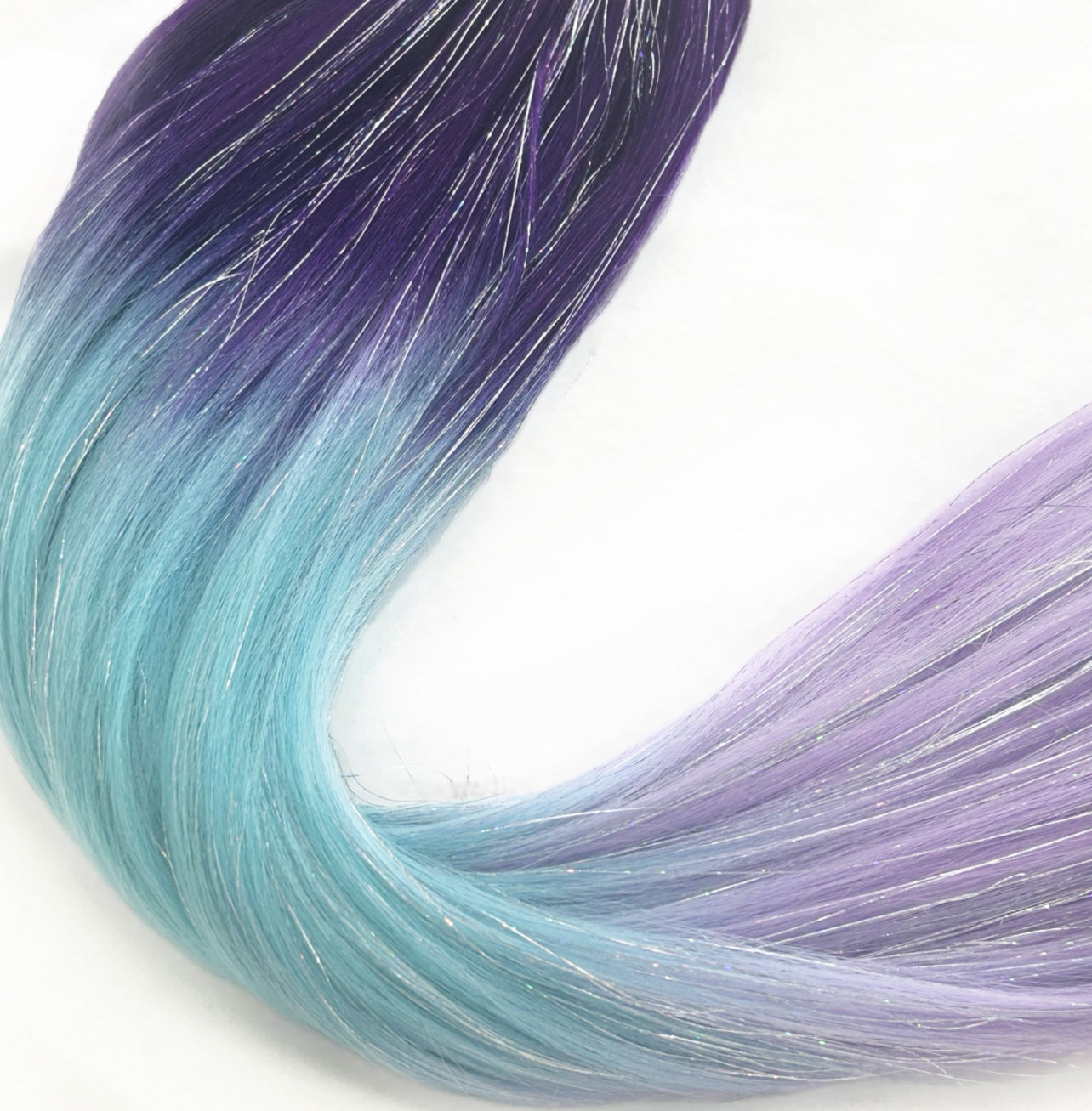 mermaid-hair-extensions-reusable-ponytail-kids-festival-purple-blue