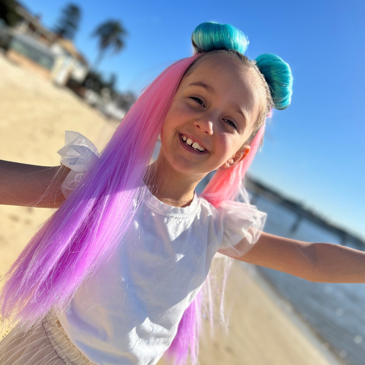 reusable-ponytail-unicorn-fairy-purple-blue-pink-mermaid-hair-extensions-australia