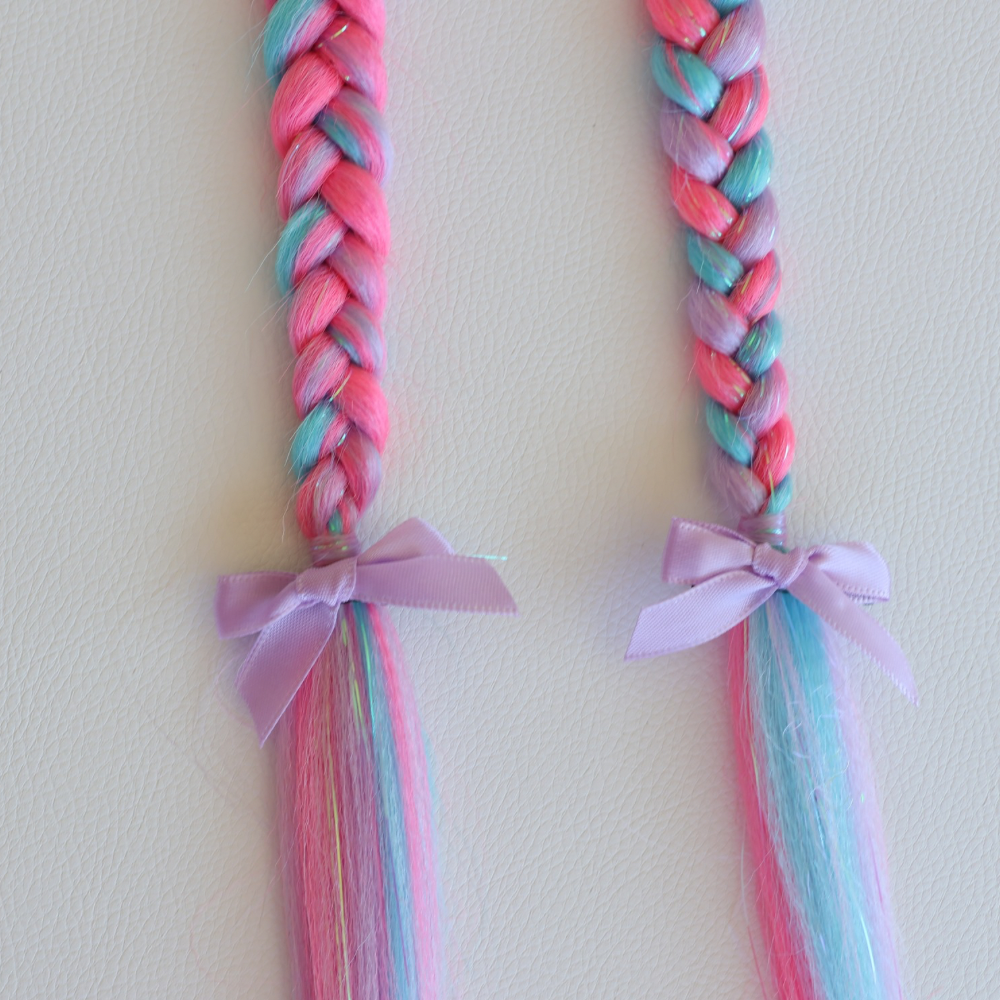 Mermaid Satin Bows - 6 Pack