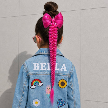 Mermaid Pre-Styled Bow Braid - Celina