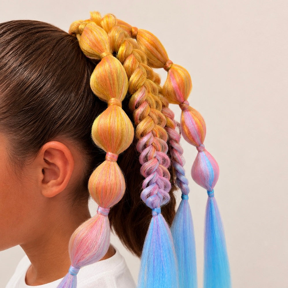 *NEW* Mermaid LED Pre style Ponytail - Fiona *limited edition*