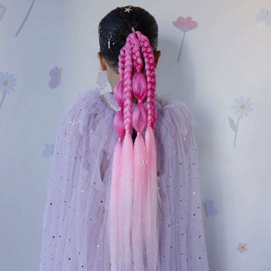Mermaid Pre Styled Bubbles & Plaits - Belle