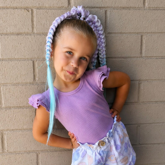 Mermaid Pre Styled butterfly braids - Tori