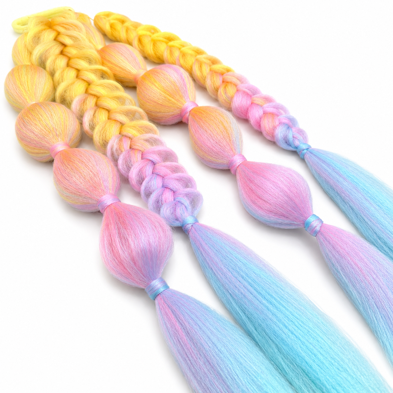 *NEW* Mermaid LED Pre style Ponytail - Fiona *limited edition*
