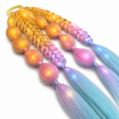 *NEW* Mermaid LED Pre style Ponytail - Fiona *limited edition*