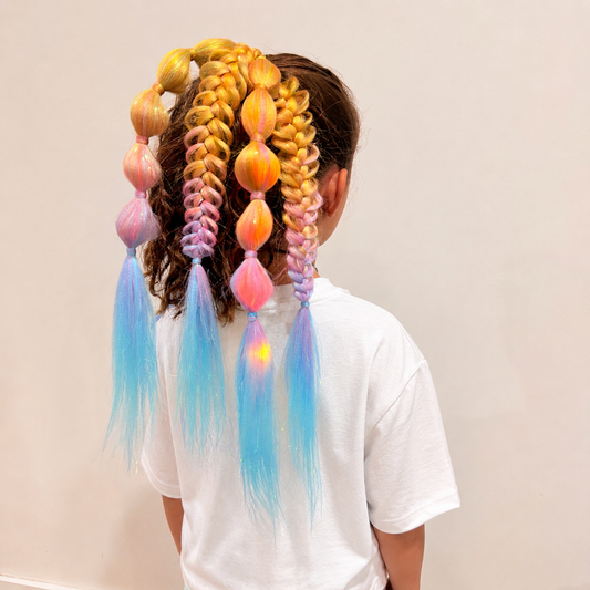 *NEW* Mermaid LED Pre style Ponytail - Fiona *limited edition*