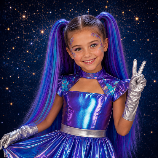 Mermaid Ponytail - Sapphire