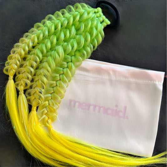 Reusable Butterfly Plait Ponytail - Pre-Styled - Eden