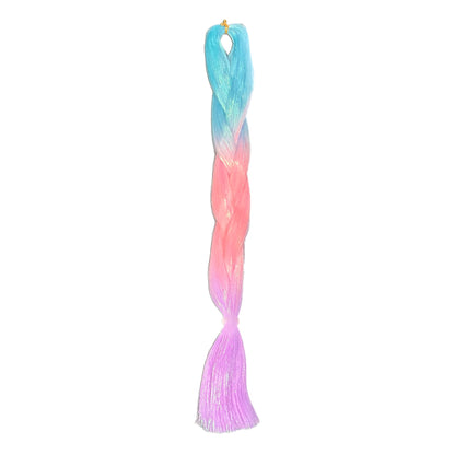 braid-in-hair-rainbow-glitter-party-girls-mermaid-hair-extensions-australia-blue-pink-purple