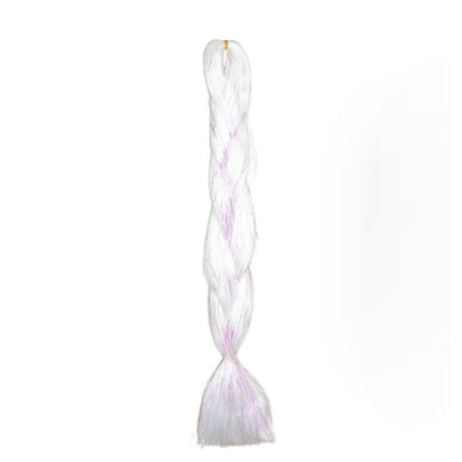 braid-in-hair-rainbow-glitter-party-girls-mermaid-hair-extensions-australia-white