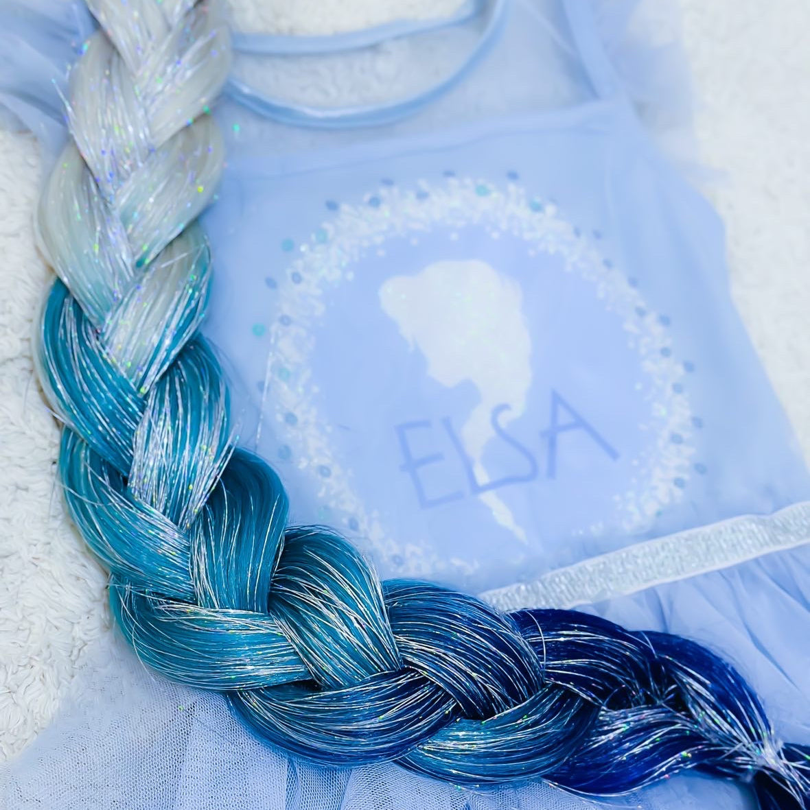 Mermaid Ponytail - Elsa
