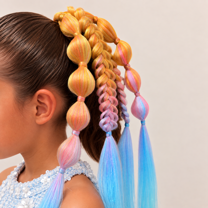 Mermaid LED Pre style Ponytail - Fiona
