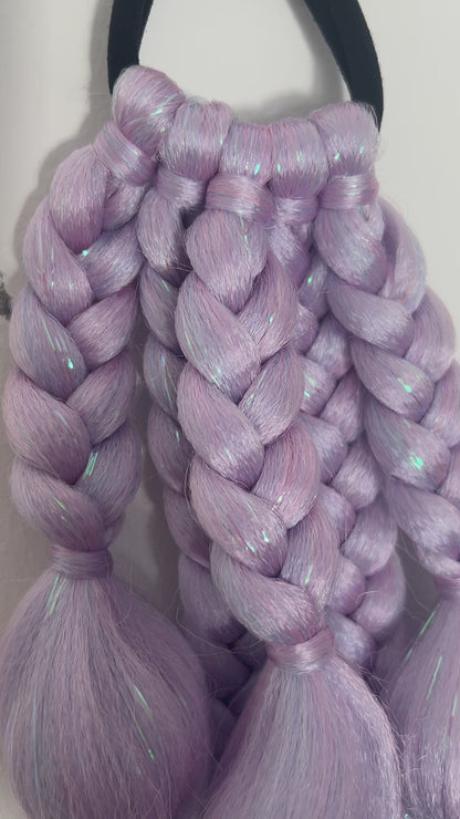 Mermaid Pre Styled Bubbles & Plaits - Pixie